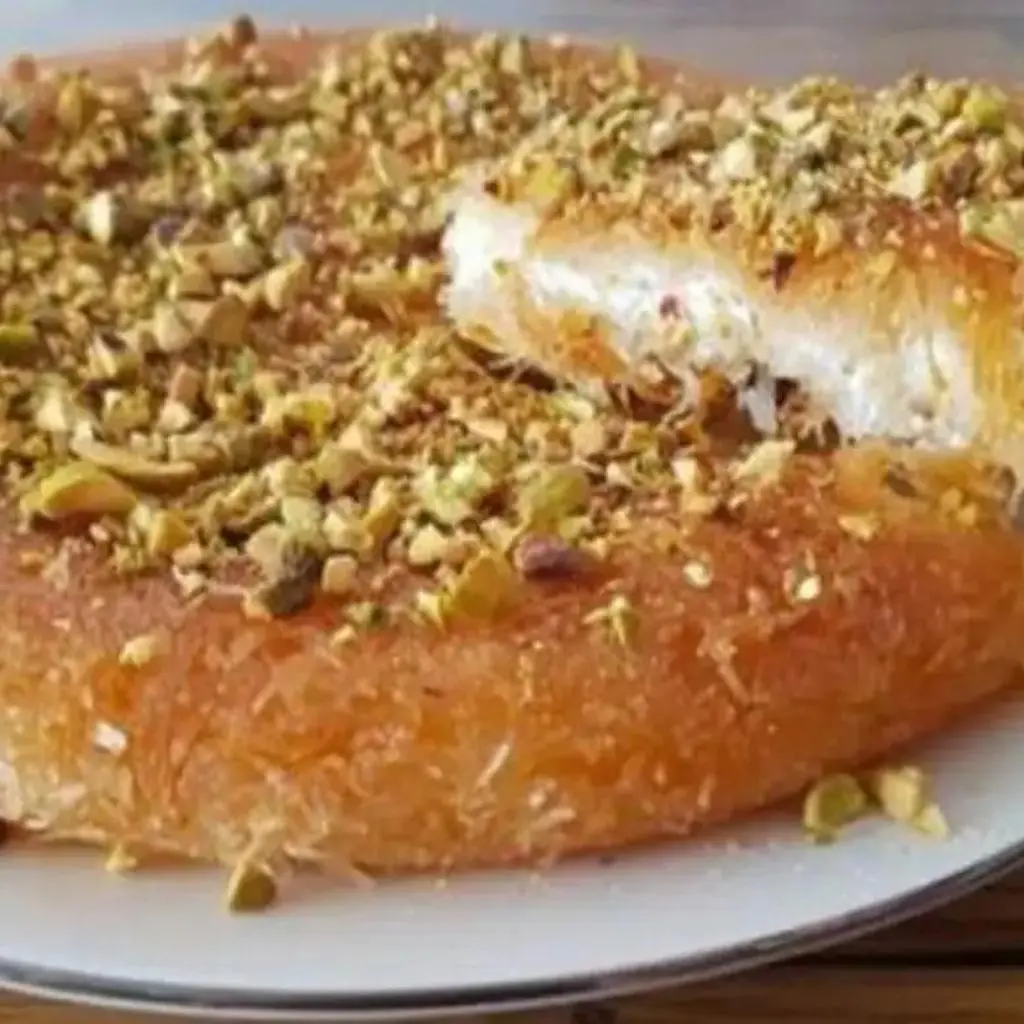 كنافة بالقشطة